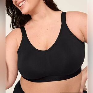 Cacique Cotton Unlined No Wire Scoop Bra